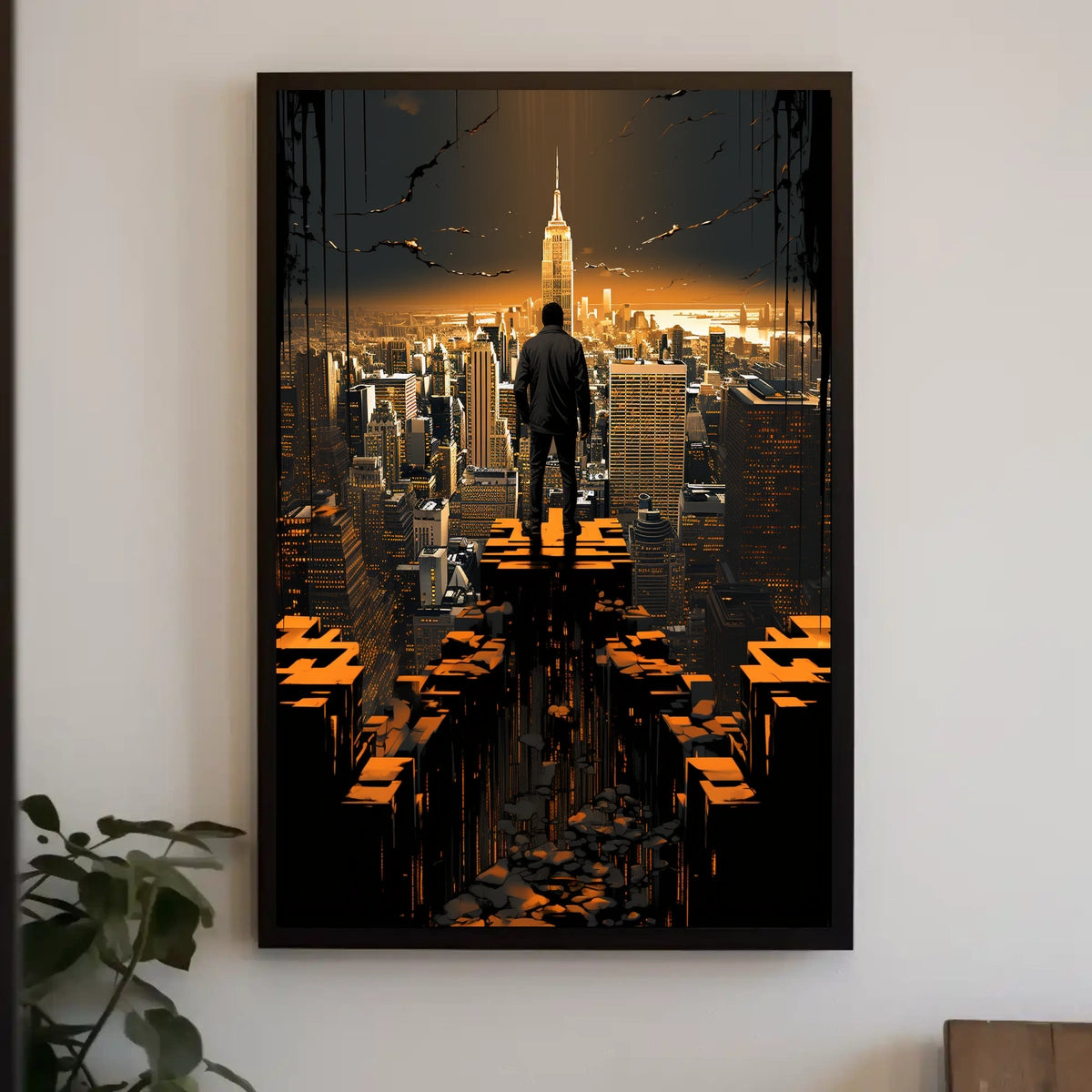 Cityscape Reverie Poster