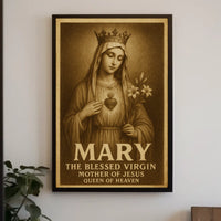 Mary The Blessed Virgin Poster