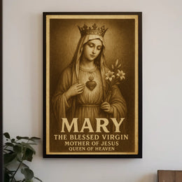 Mary The Blessed Virgin Poster