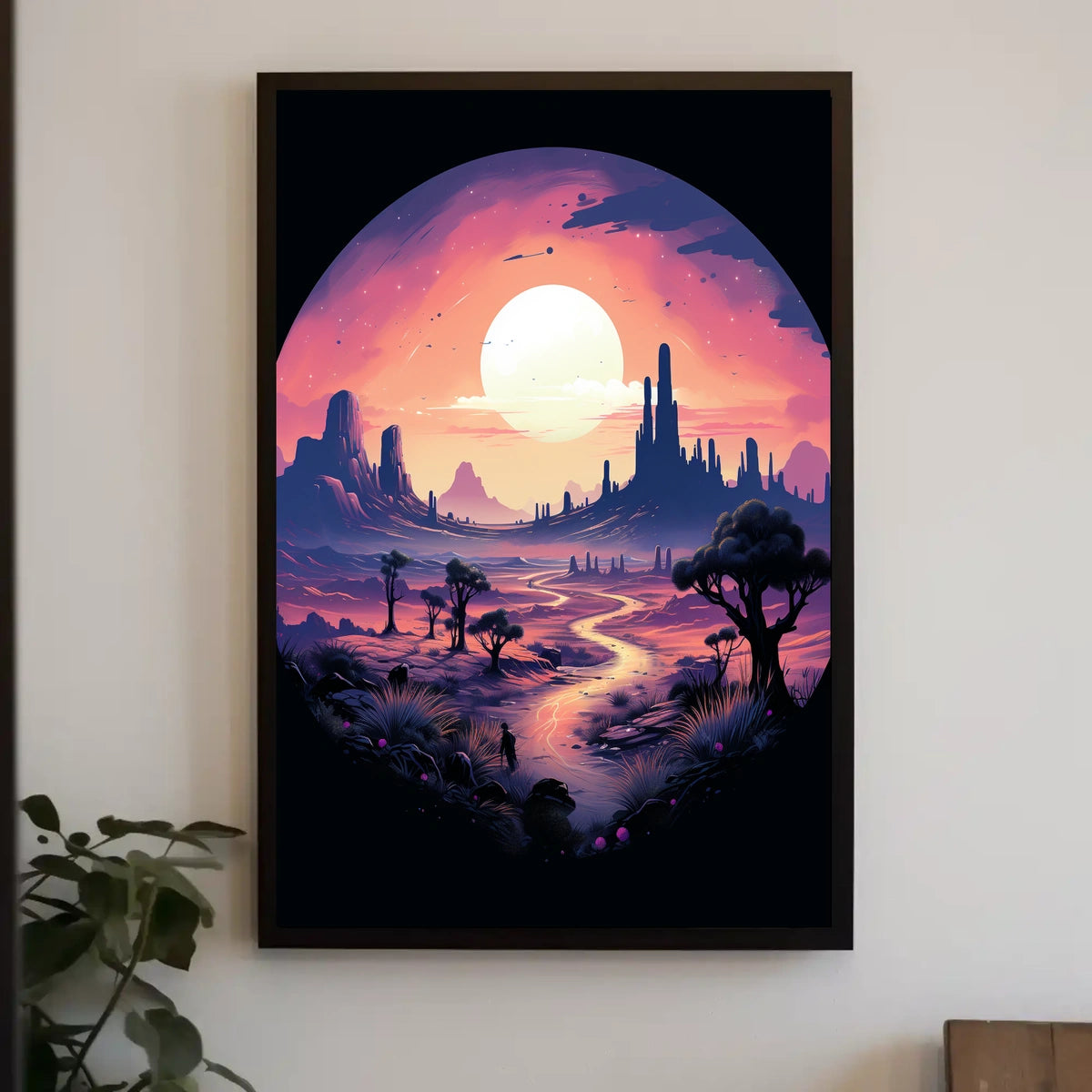Dreamscape At Dusk Poster