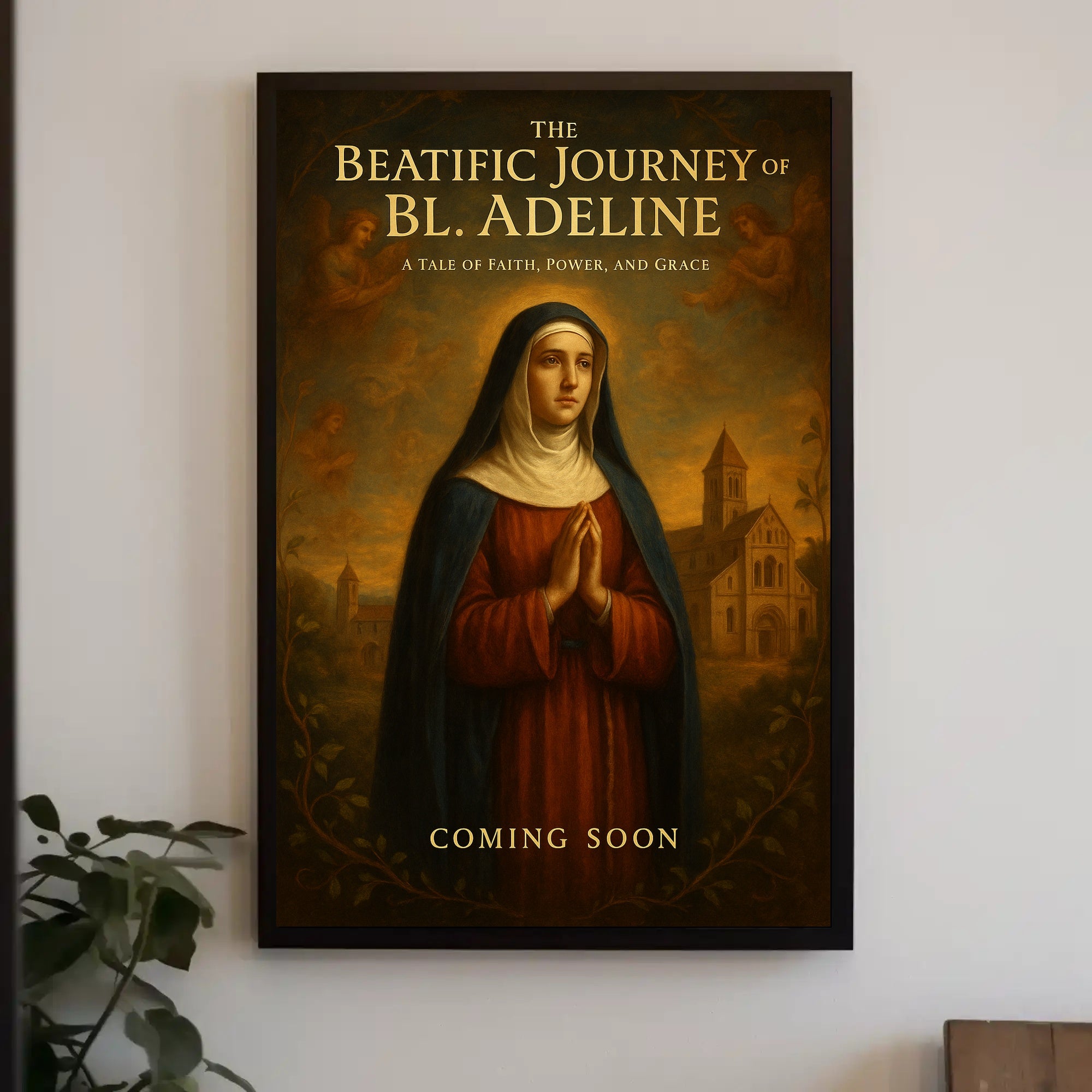 Beatific Journey Bl Adeline Poster Print Religious