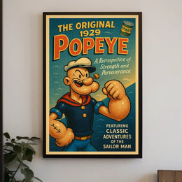 Popeye 1929 Art Poster POP-95