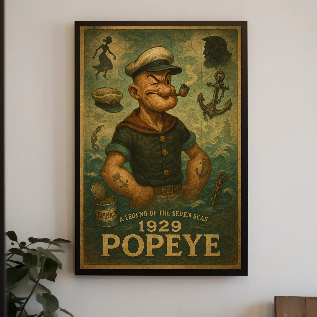 Popeye 1929 Art Poster POP-48