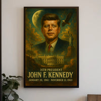 John F. Kennedy 35Th President Poster