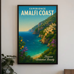 Experience the Amalfi Coast Poster PosterGoat