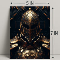 The Golden Knight Poster PosterGoat