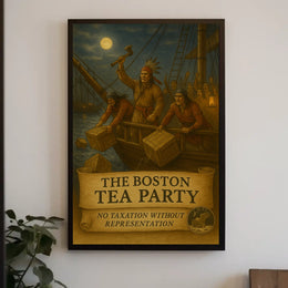 The Boston Tea Party Poster