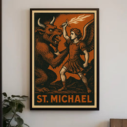 St. Michael The Archangel Poster