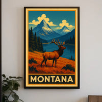 Montana Wilderness Poster