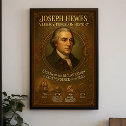 Joseph Hewes A Legacy Forged in History Poster