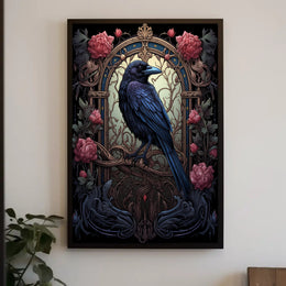 The Enchanted Raven Poster
