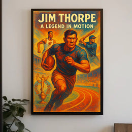 Jim Thorpe A Legend in Motion Jim Thorpe Poster