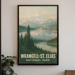 Wrangell-St. Elias National Park Poster