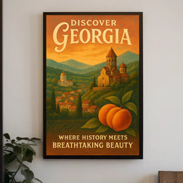 Discover Georgia Poster