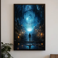 Journey To The Cosmic Abyss Poster