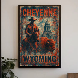Cheyenne, Wyoming Poster
