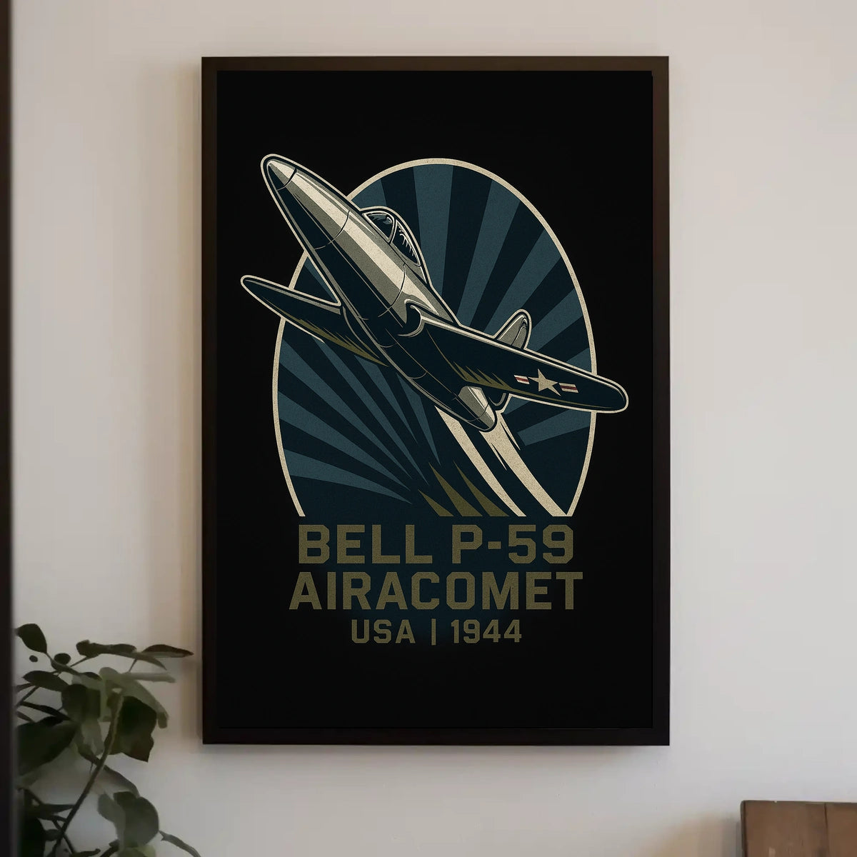 Bell P-59 Airacomet USA 1944 Poster
