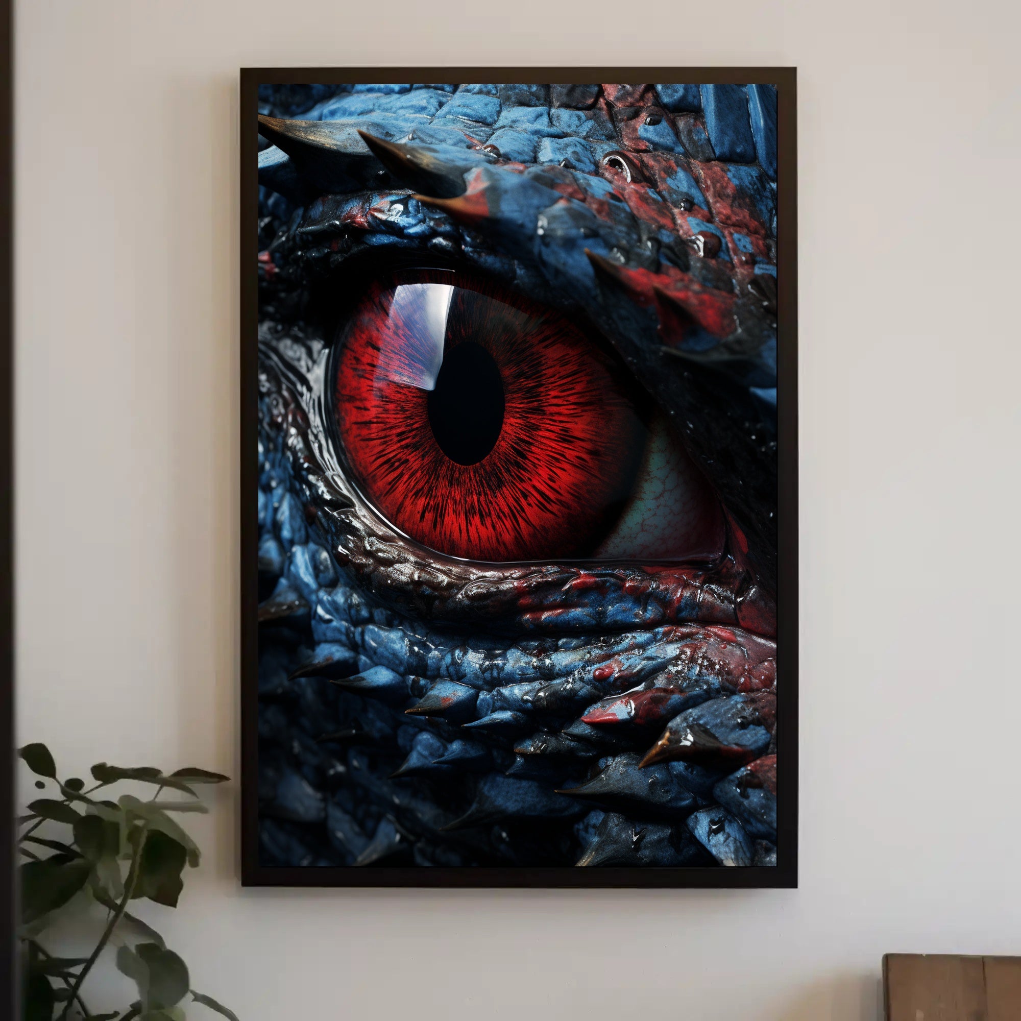 The DragonS Gaze Poster