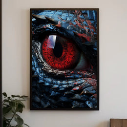 The DragonS Gaze Poster