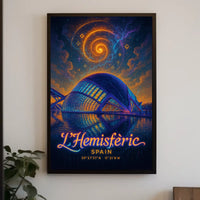 LHemisfèric Spain Poster