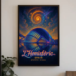LHemisfèric Spain Poster