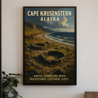 Cape Krusenstern Arctic Shoreline Poster