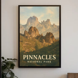 Pinnacles National Park Poster