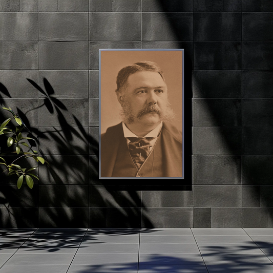 Chester A. Arthur 21st President Sepia Photo