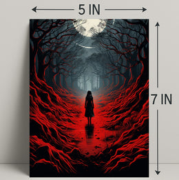 The Enchanted Forest Path Poster