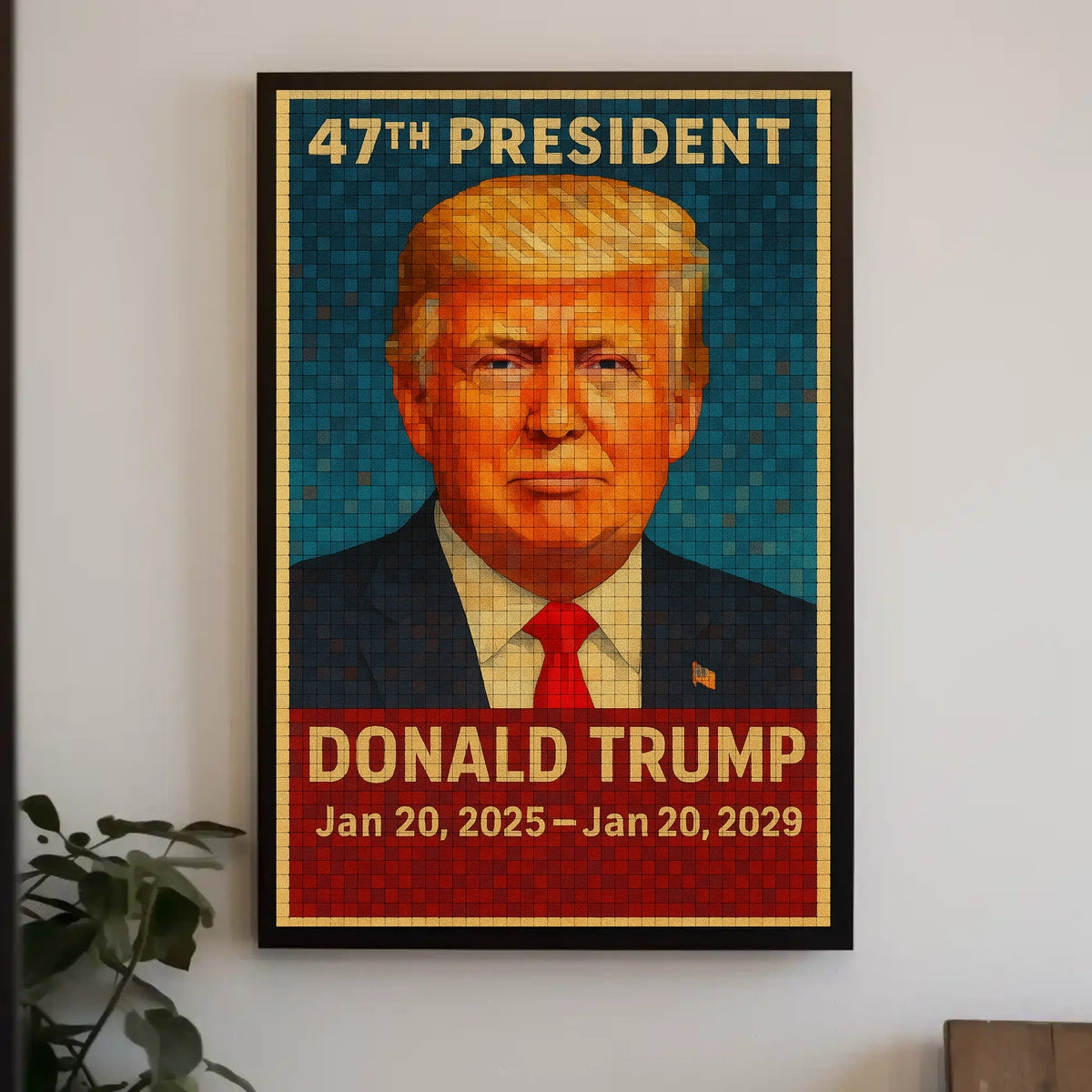 Donald Trump 47th President Poster