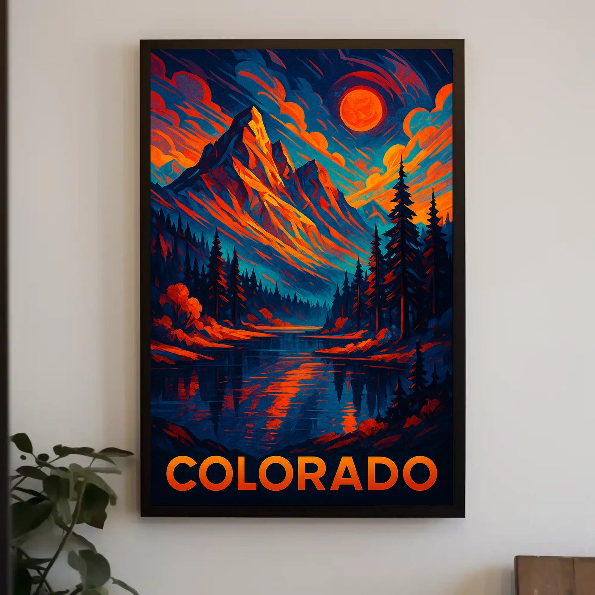 Colorado A Vibrant Landscape Poster