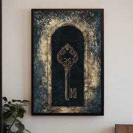The Ornate Key Poster