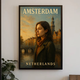 Amsterdam Serenity Poster