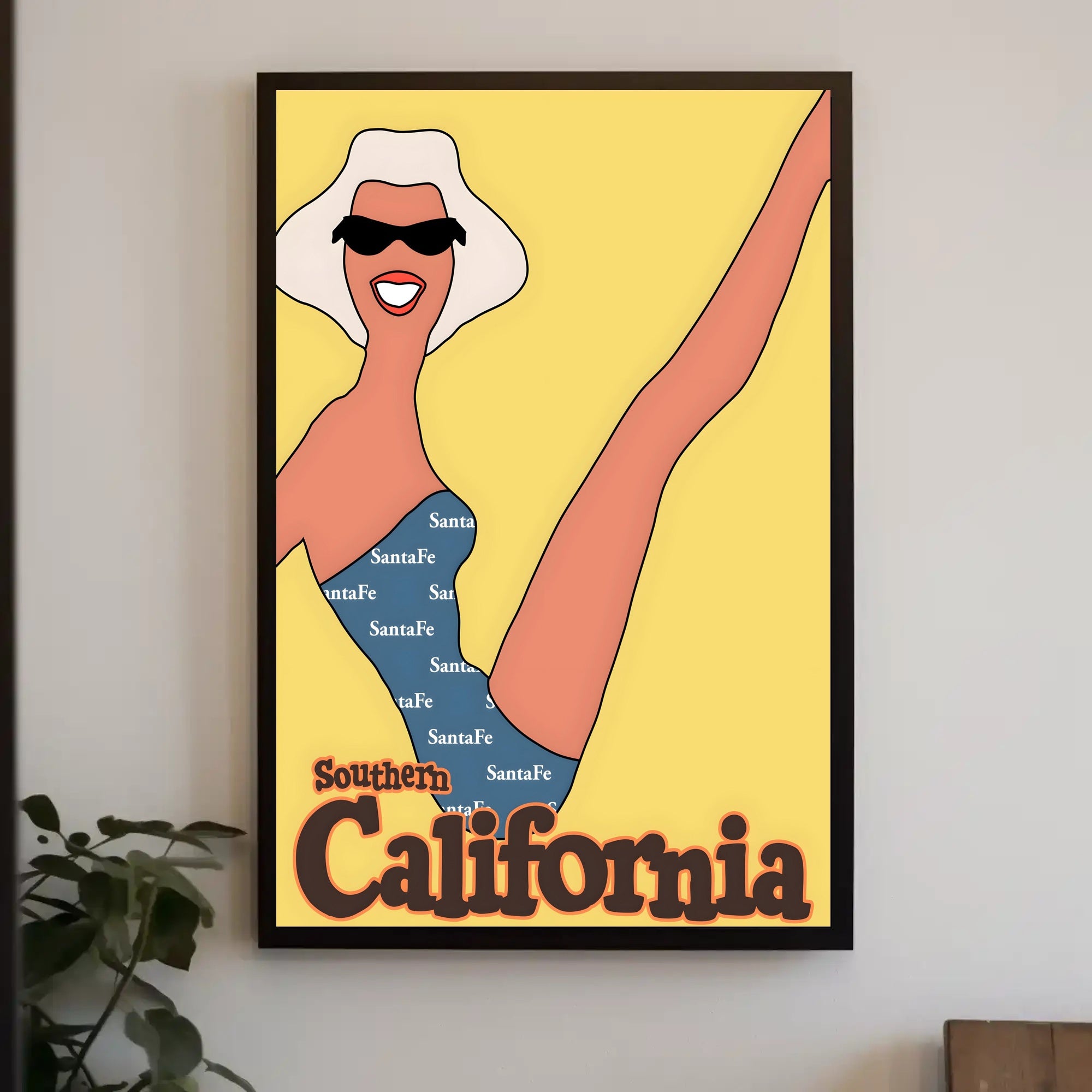 Playful Summer Vibes Pop Culture Poster