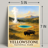 Yellowstone National Park Poster PosterGoat