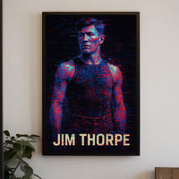 Jim Thorpe A Legendary Athlete Poster