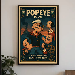 Popeye 1929 Art Poster POP-163