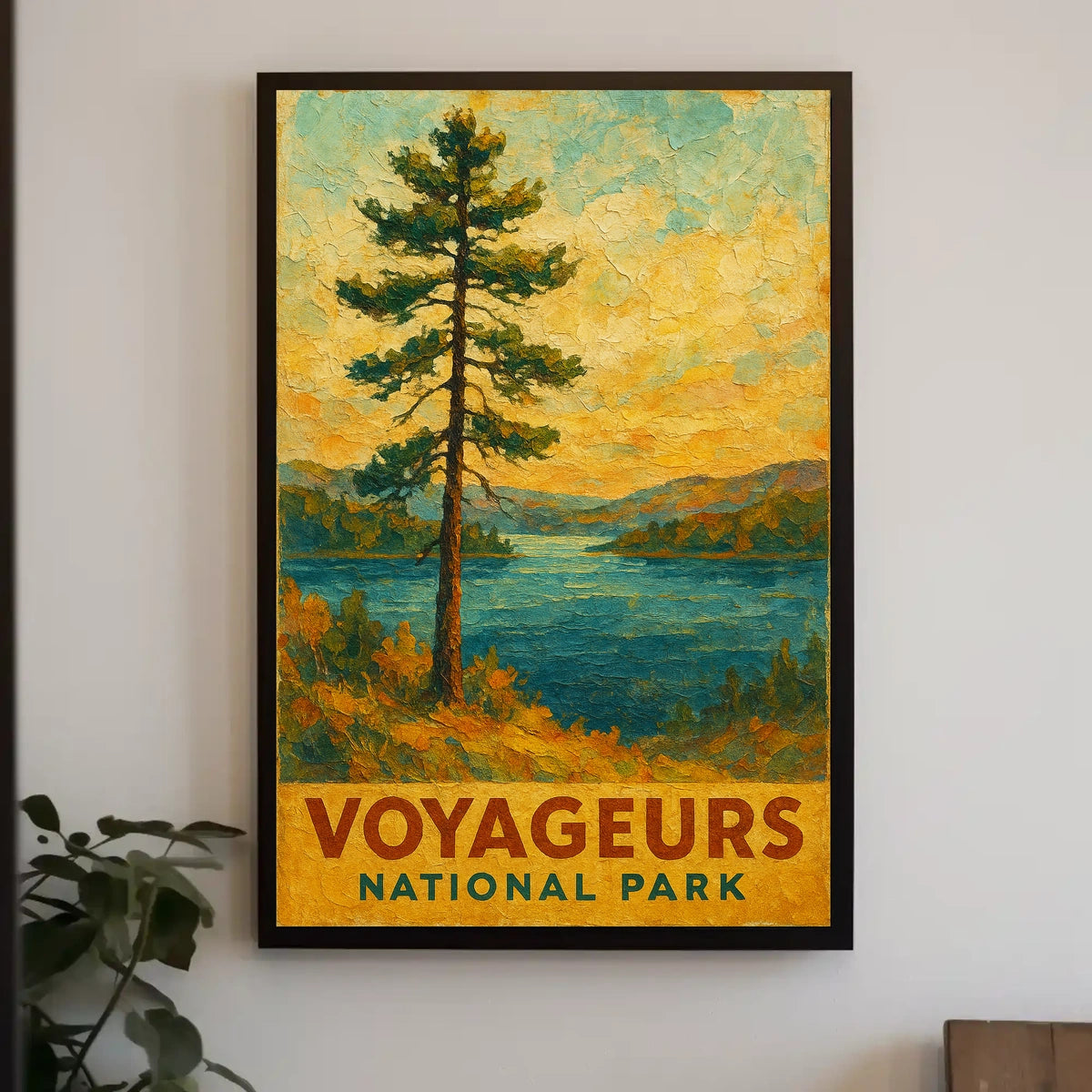 Voyageurs National Park Poster