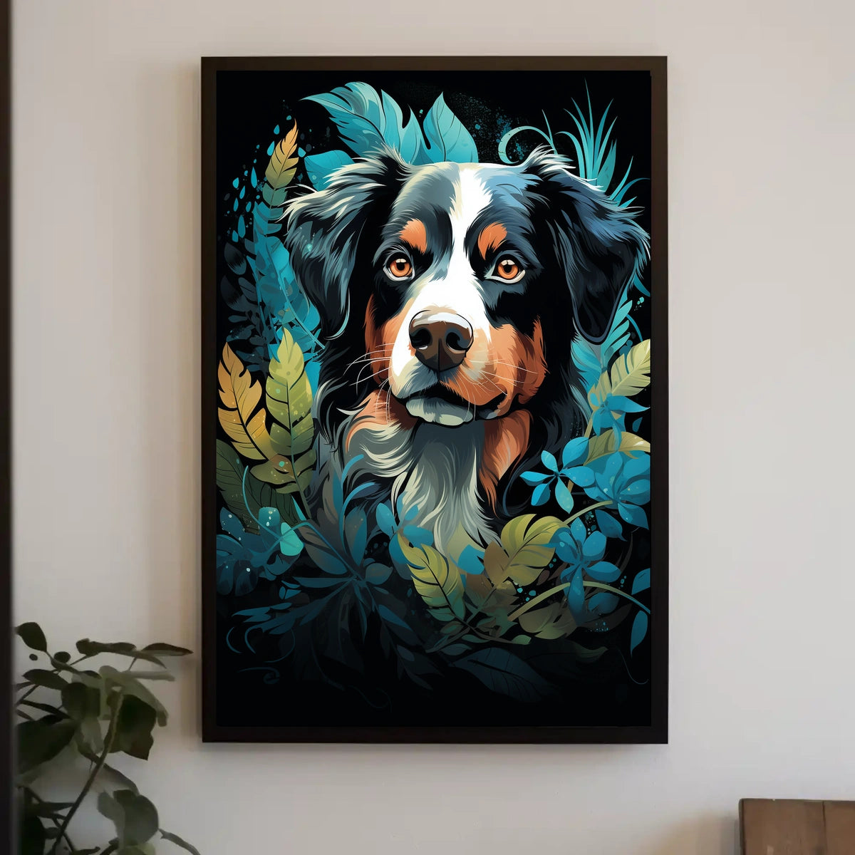 Majestic Canine Portrait Poster