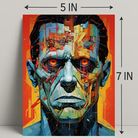 Cybernetic Portrait Poster PosterGoat