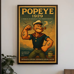 Popeye 1929 Art Poster POP-153