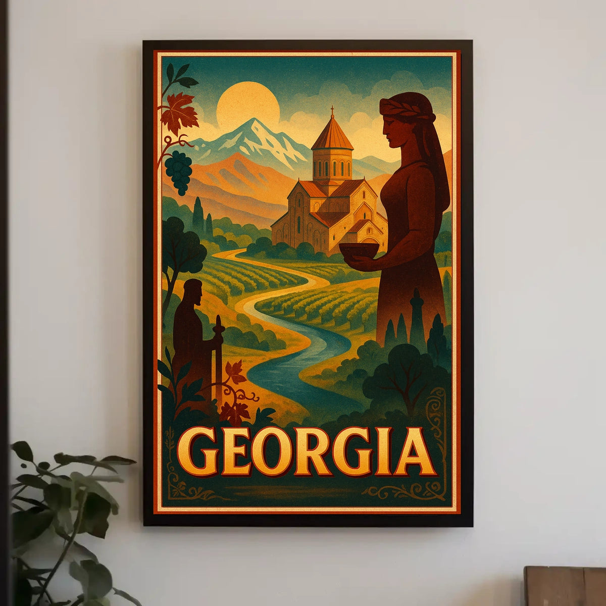 Discover Georgia Poster