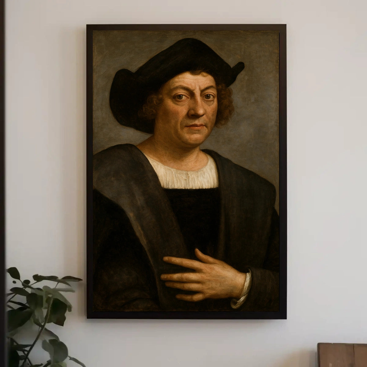 Portrait Of A Historical Figure Poster