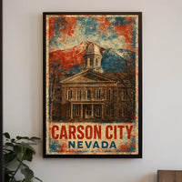 Carson City, Nevada Poster