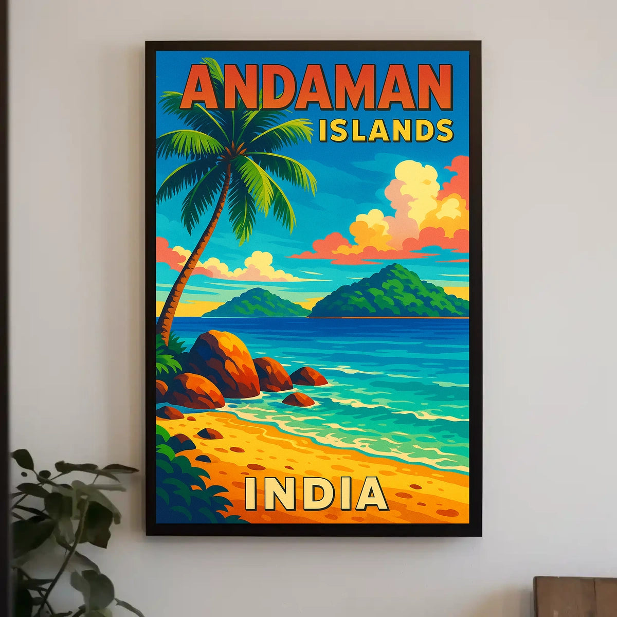 Andaman Islands India Poster