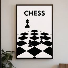 Chess Strategy Poster PosterGoat
