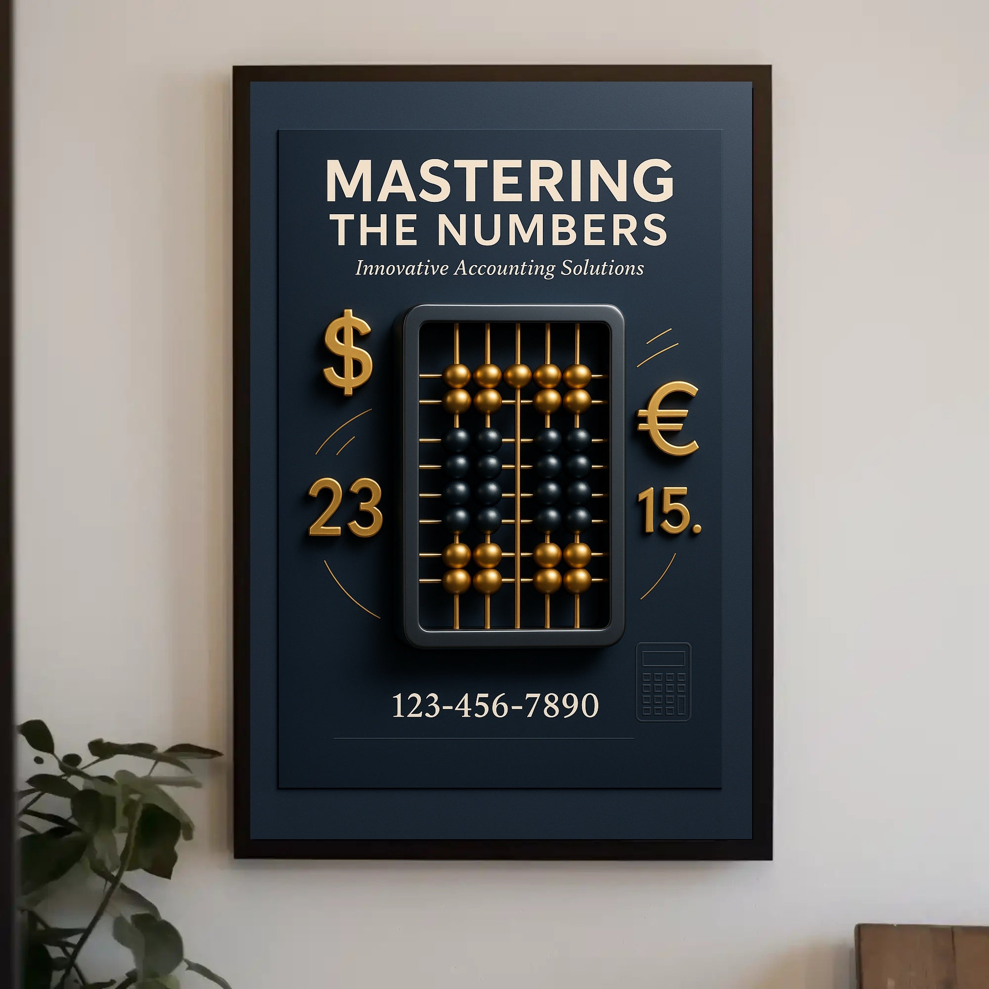 Master Finance with Innovative, Sleek Accounting Solution Poster