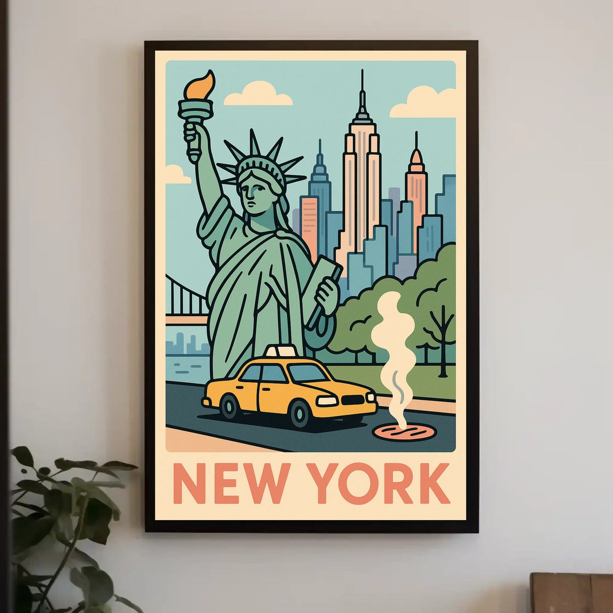 New York City Vibes Poster