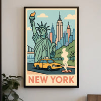 New York City Vibes Poster