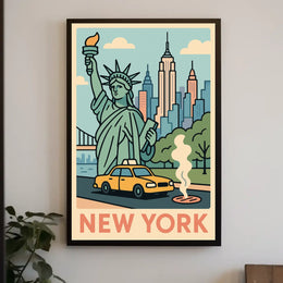 New York City Vibes Poster